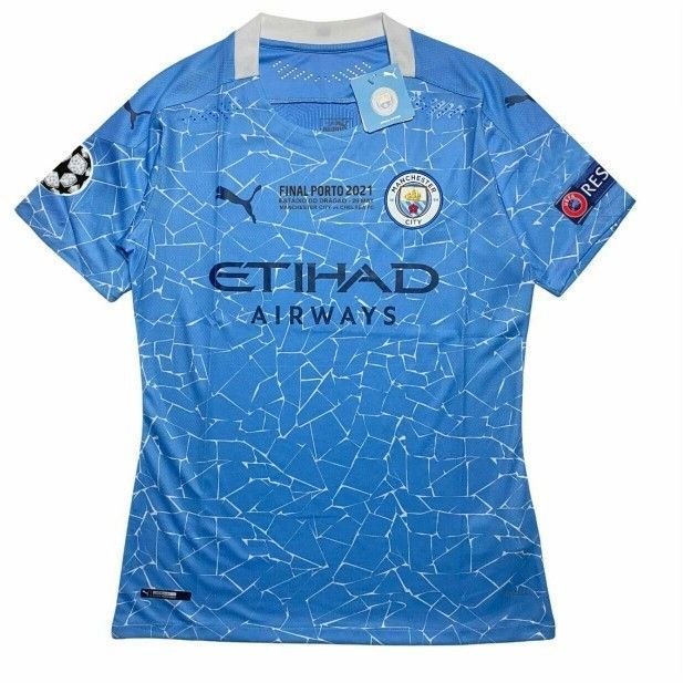 Camiseta Futbol Manchester City PRO Final UCL G. JESÚS Talla M-0