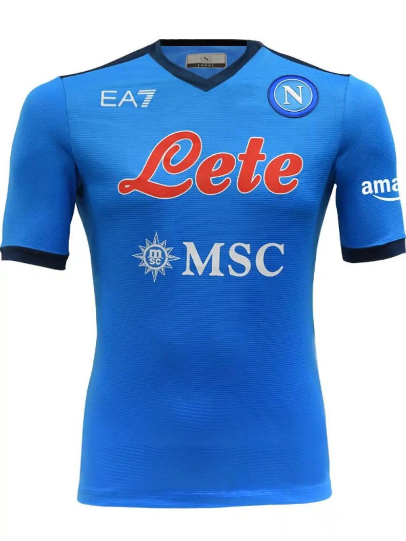 Camiseta de Futbol Napoli de Italia Talla XL-0
