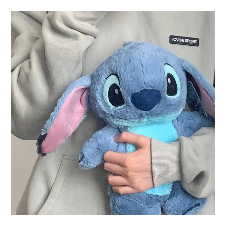Guatero Diseño Stitch Peluche Bolsa De Agua-1