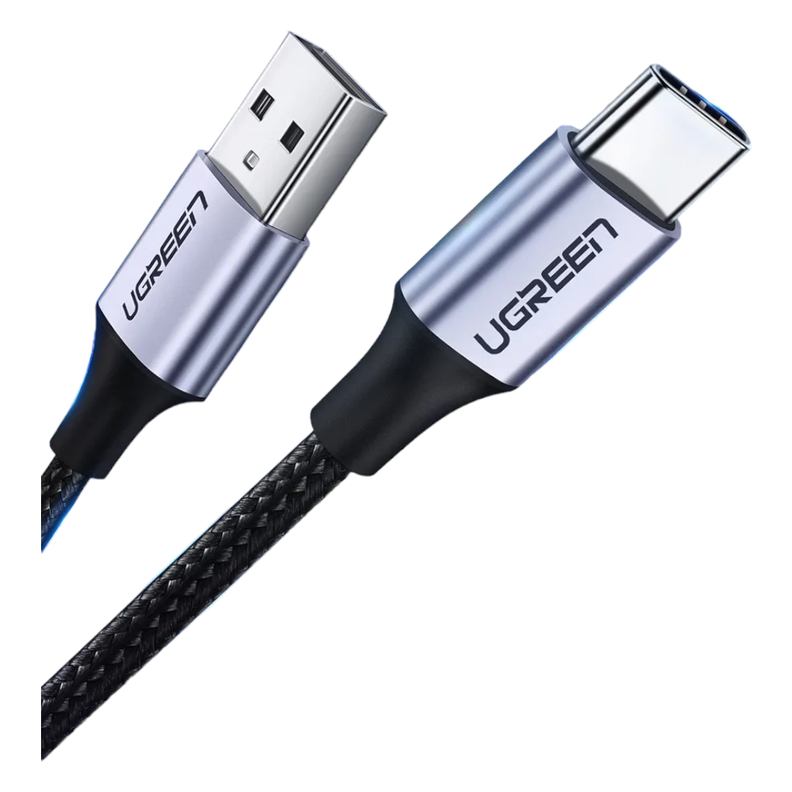 Cable Usb-A a Usb-C Trenzado Aluminio Niquelado 2m Ugreen-4