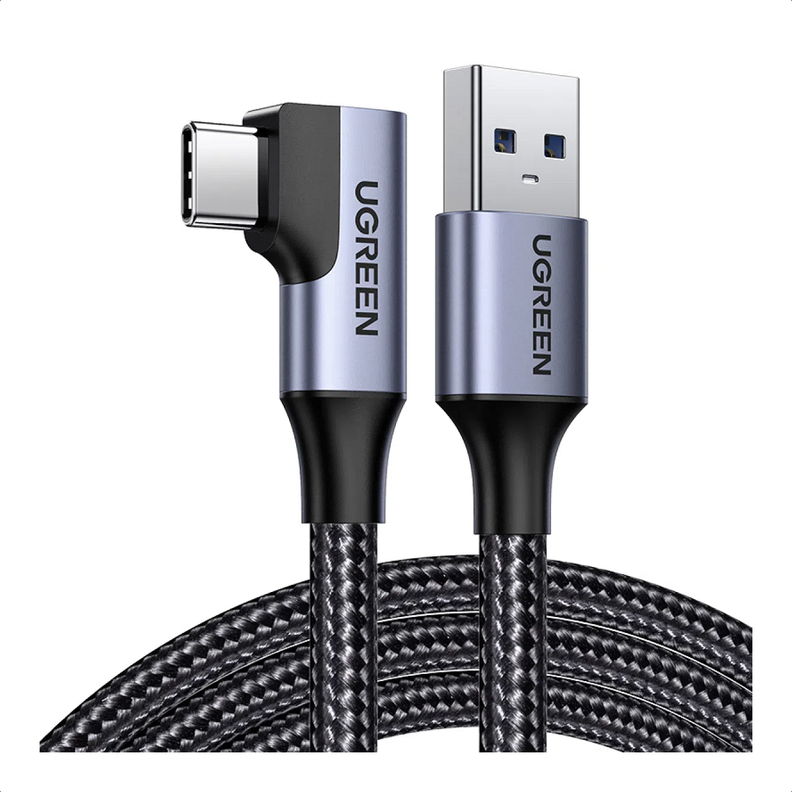 Cable USB a USB tipo C 90° 60w 2 Metros UGREEN -0