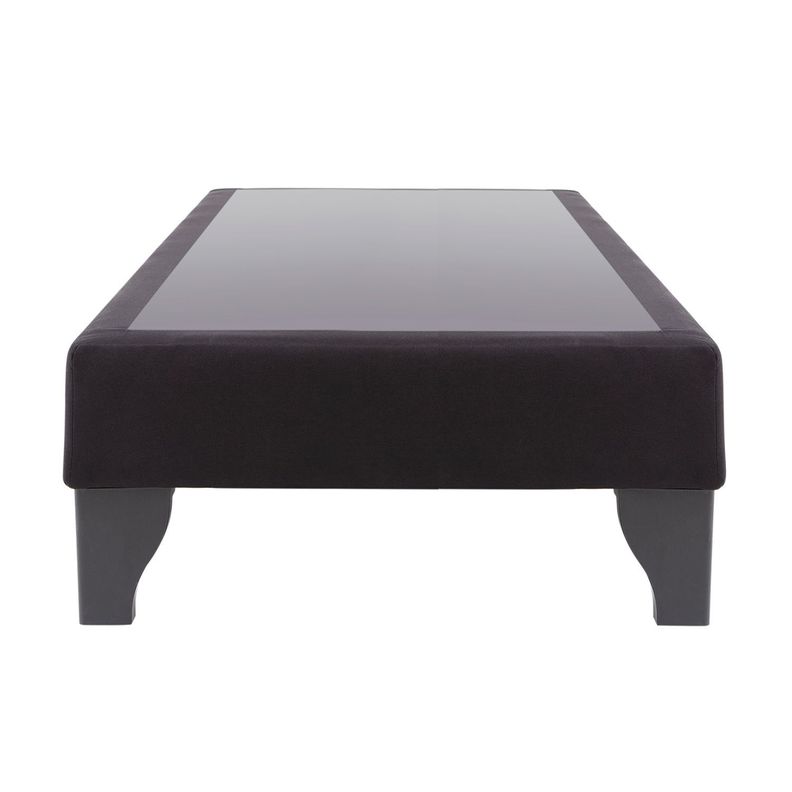 Base de cama Focus 1.5 plazas lino negro-3