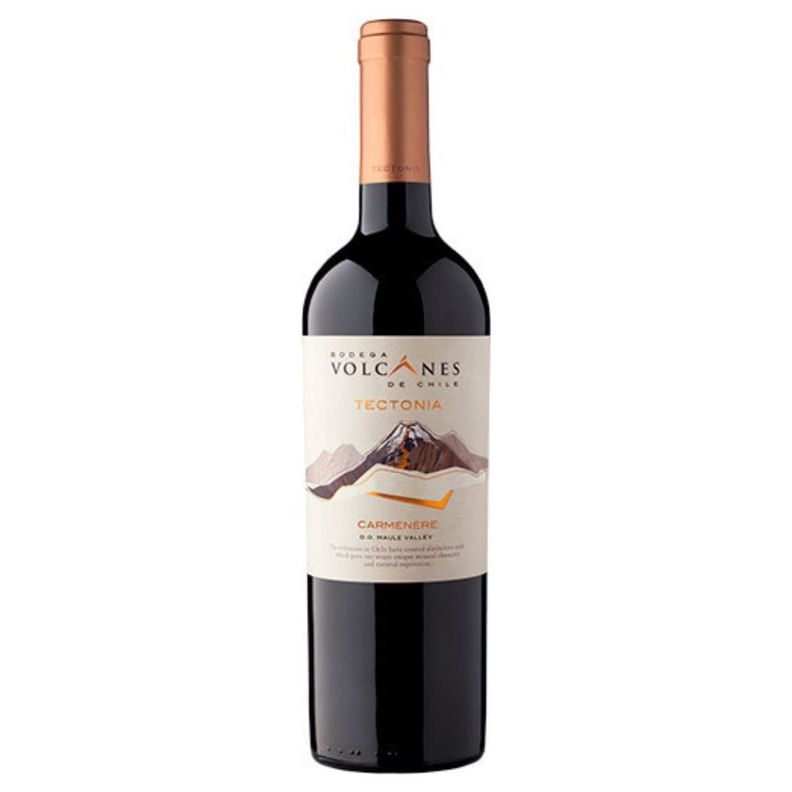 Vino Volcanes Tectonia Carmenere 750cc-0
