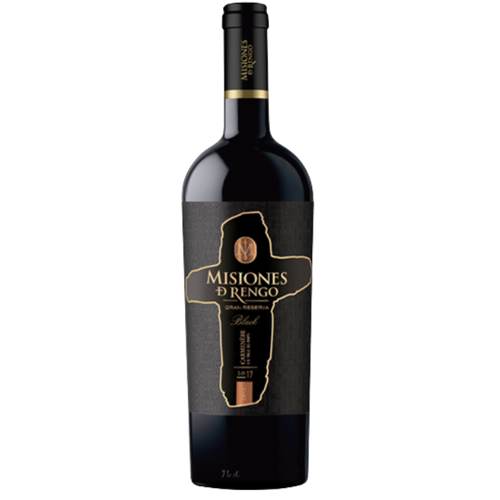 Vino Misiones De Rengo Gran Reserva Black Carmenere 750cc-0