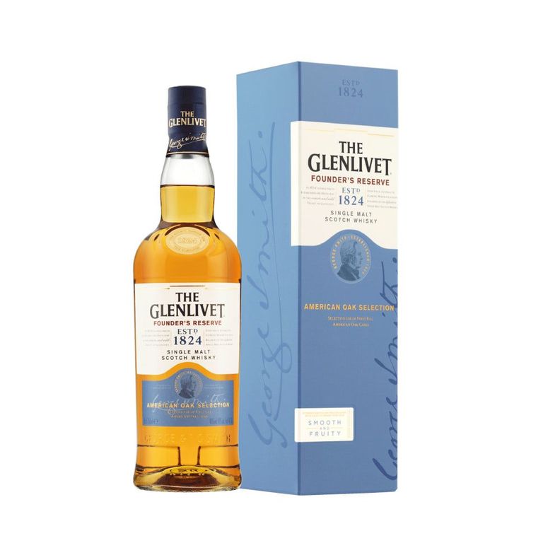 Whisky The Glenlivet Single Malt Founder 40° 700Cc-0