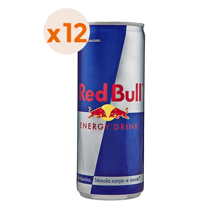 12x Bebida Energética Red Bull 250cc-1