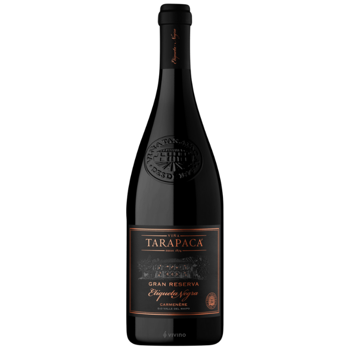 Vino Tarapacá Gran Reserva Etiqueta Negra Carmenere-0