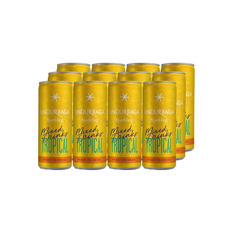 12x Mixed Drink Undurraga Tropical 250cc-0