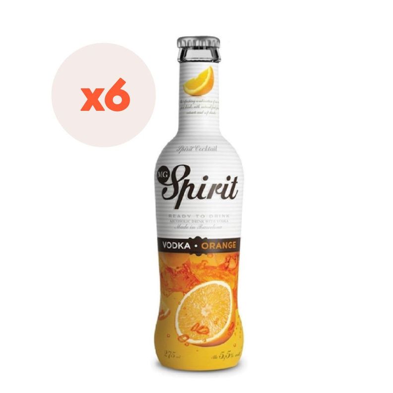 6x Vodka Spirit Orange 5,5º 275cc-0