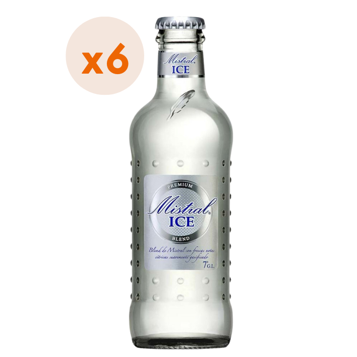 6x MISTRAL ICE BLEND BOTELLIN 7 275cc