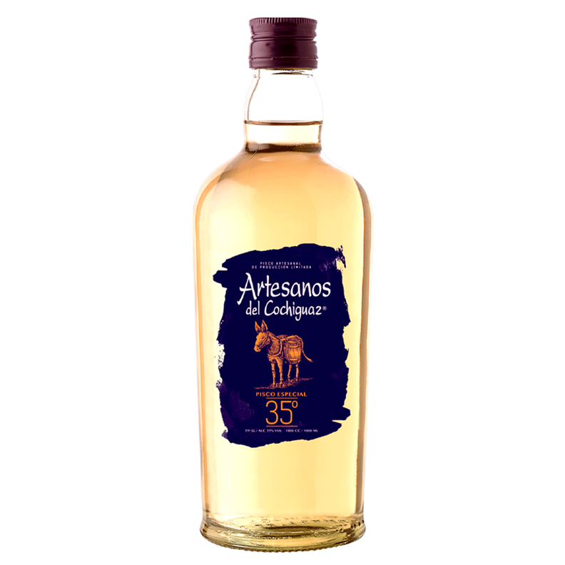 Pisco Artesanos Del Cochiguaz 35° 1000Cc-0