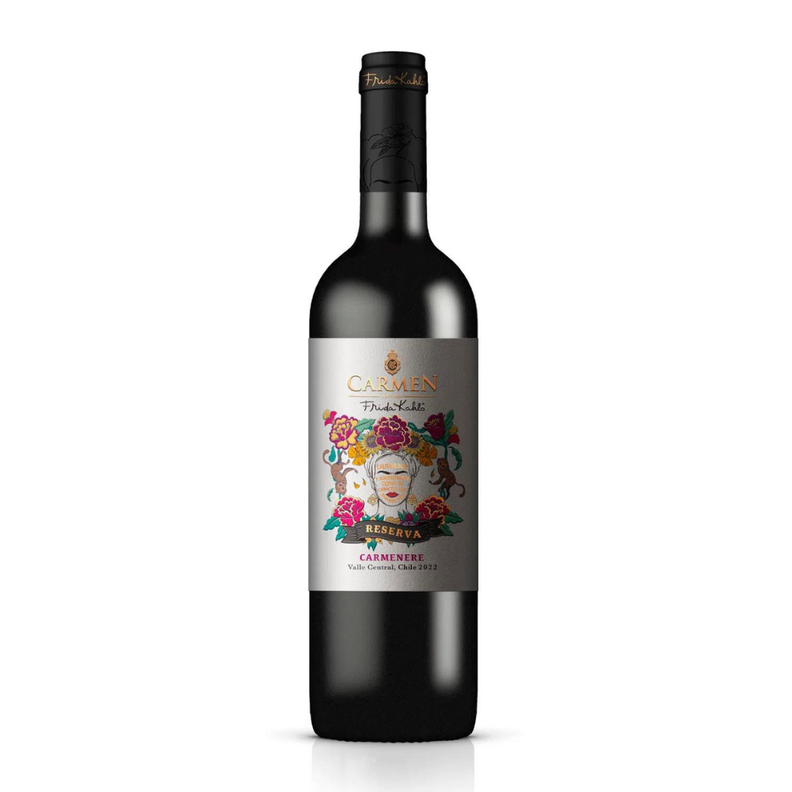 Vino Carmen Reserva Frida Kahlo Carmenere 13° 750cc-0
