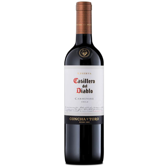 Vino Casillero Del Diablo Reserva Carmenere 13,5° 750cc-0