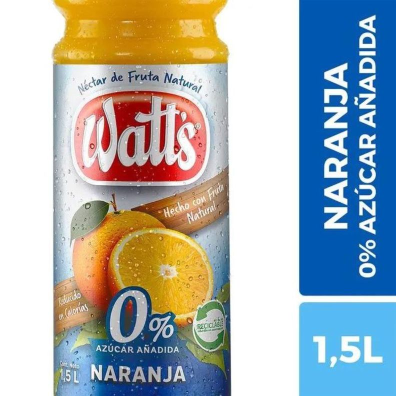 Jugo Watts Naranja Light 1500cc-0