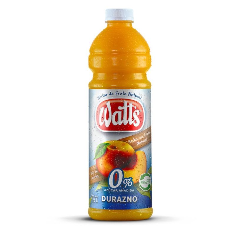 Jugo Watts Durazno Light 1500cc-1