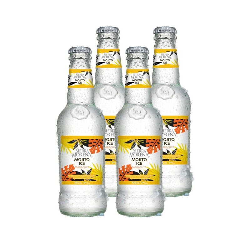 4x Cóctel Sierra Morena Mojito Ice Maracuyá 275cc-0