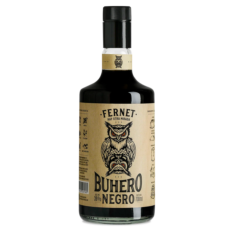 Licor Buhero Fernet Negro 39° 700Cc-0