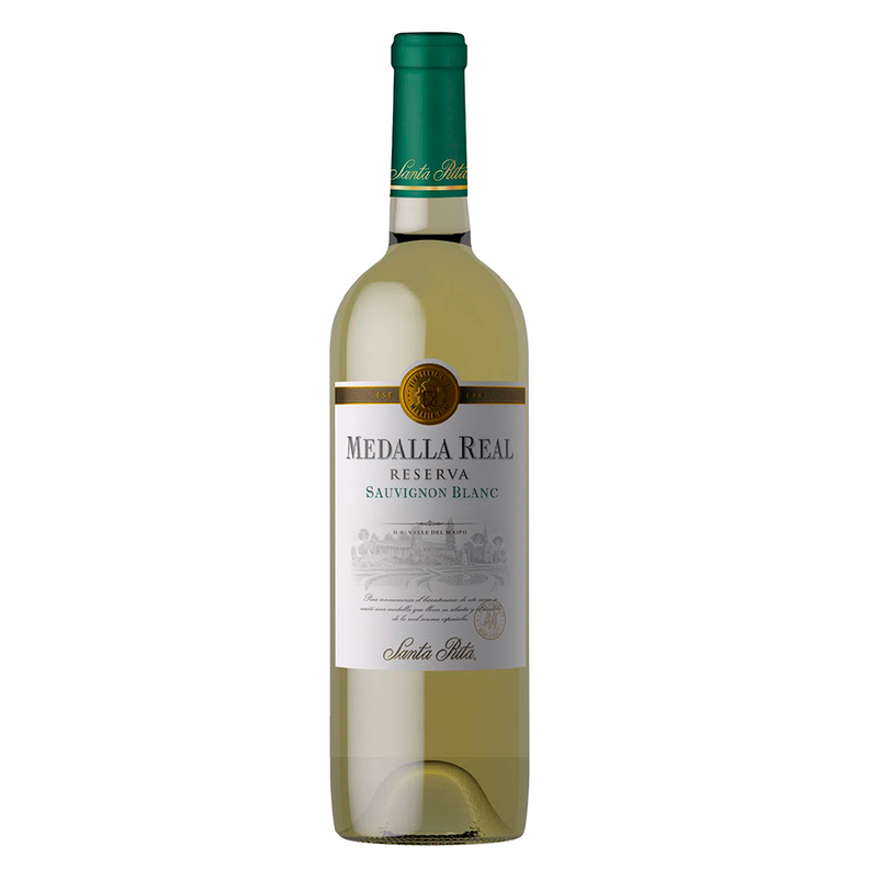 Vino Medalla Real Reserva Sauvignon Blanc 13,5° 750cc-0