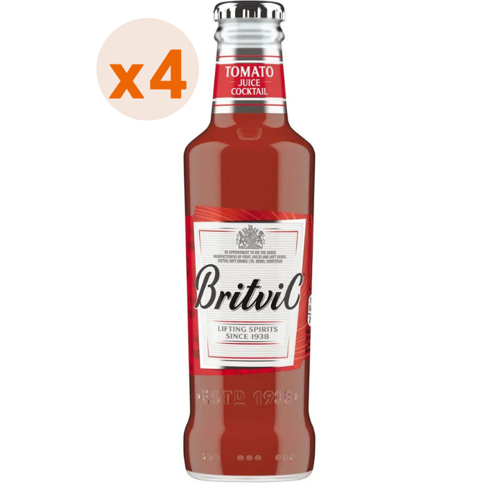 4x Tomato Juice Britvic 200cc-0