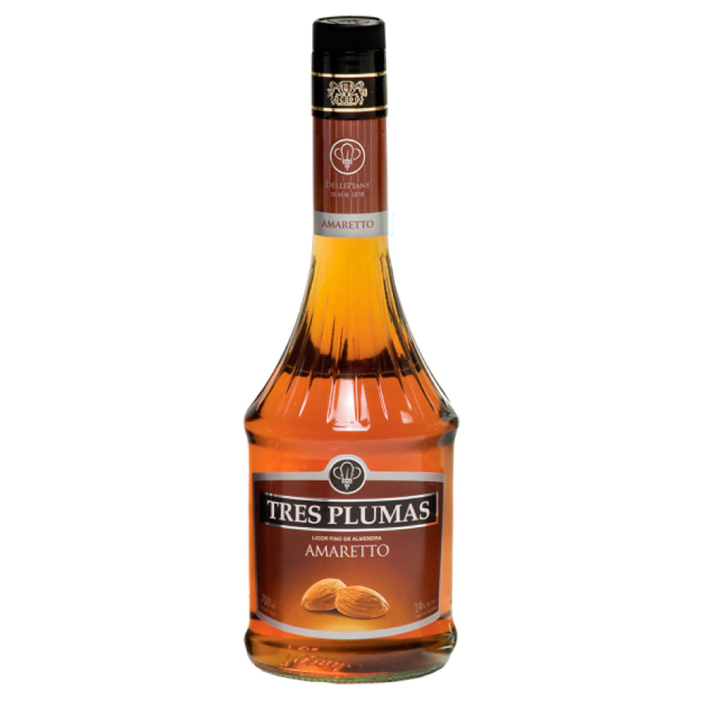 Licor Tres Plumas Licor De Amaretto 24° 700Cc-0