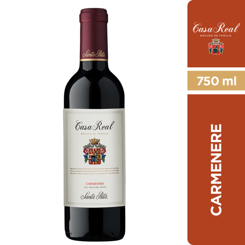 Vino Casa Real GR Escudo de Familia Carmenere 750cc-0
