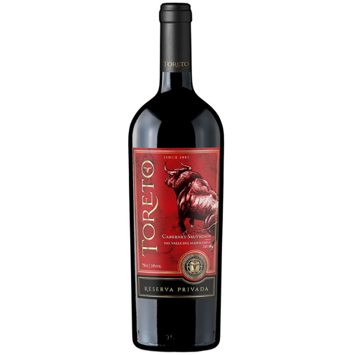 Vino Toreto Reserva Privada Cabernet Sauvignon 14° 750cc-0