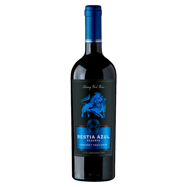 Vino Bestia Azul Reserva Superior Cabernet 750cc-0