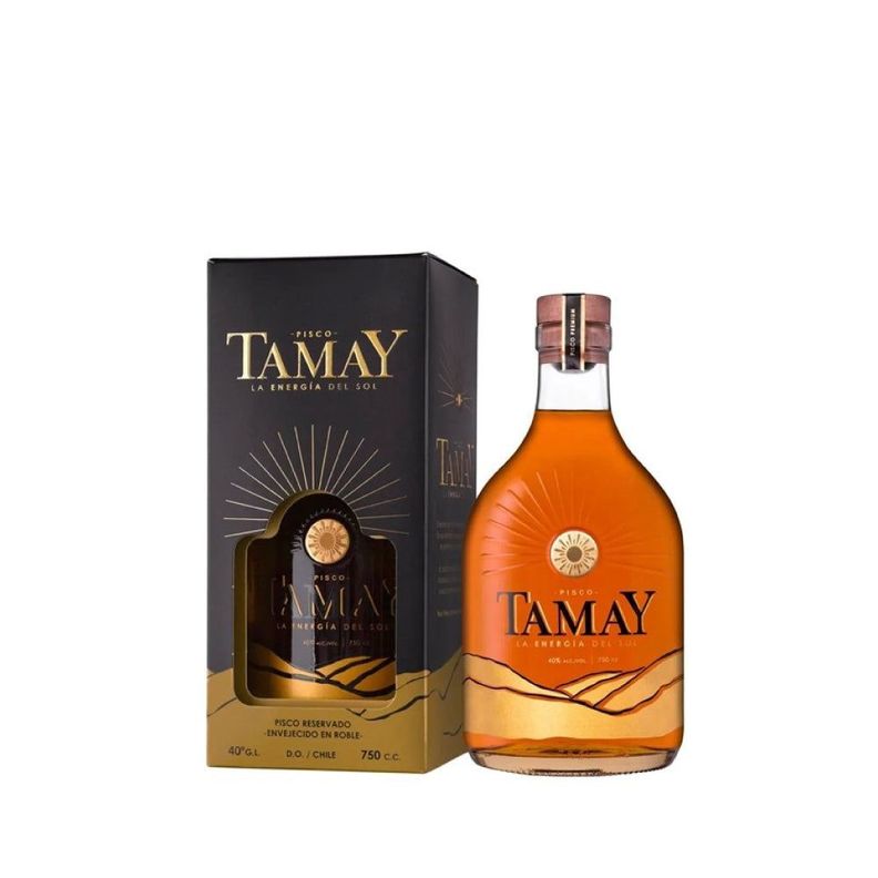 Pisco Tamay Reservado 40° 750Cc-0