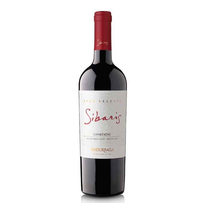 Vino Undurraga Sibaris Gran Reserva Carmenere 13,5° 750cc-0