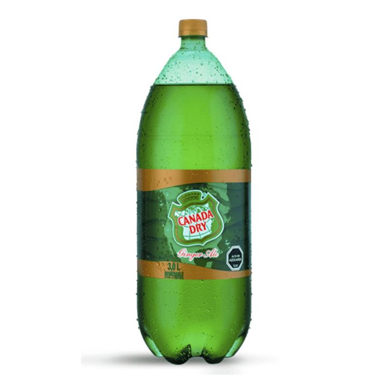 Bebida Canada Dry Ginger Ale 3000cc-0