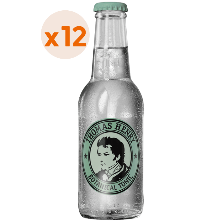 12x Agua Tónica Thomas Henry Botanical Tonic 200cc-0