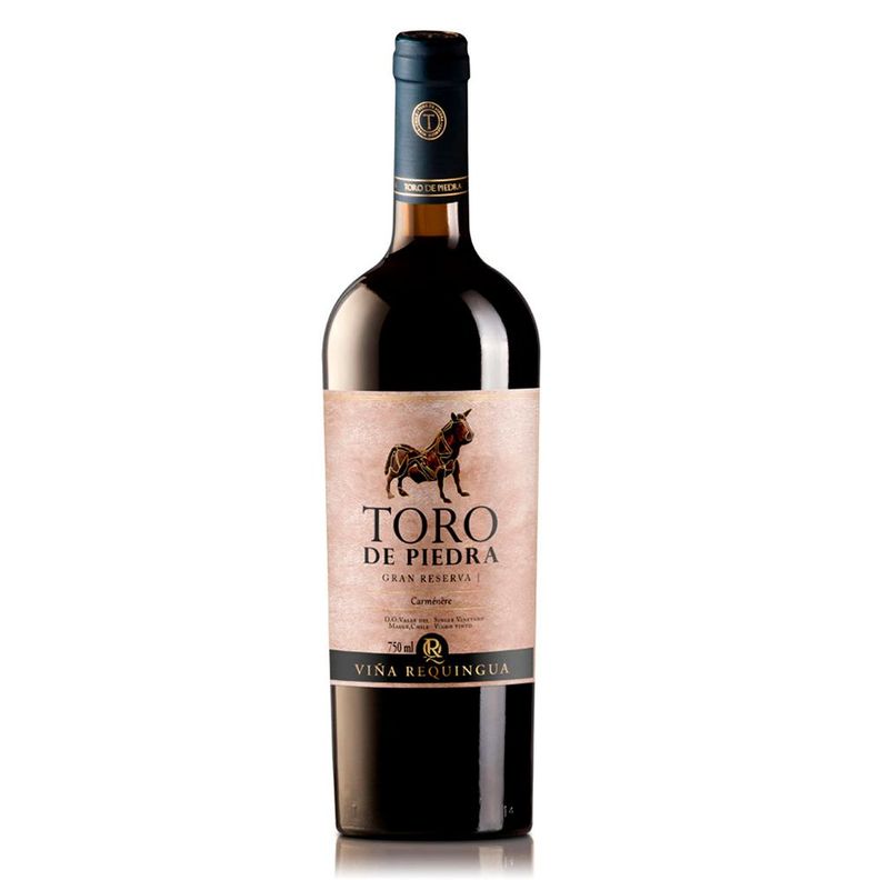 Vino Toro de Piedra Gran Reserva Carmenere 14° 750cc-0