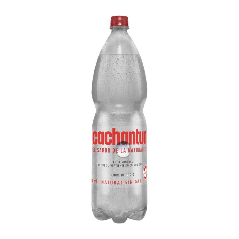 Agua Mineral Cachantún Sin Gas 1600cc-1