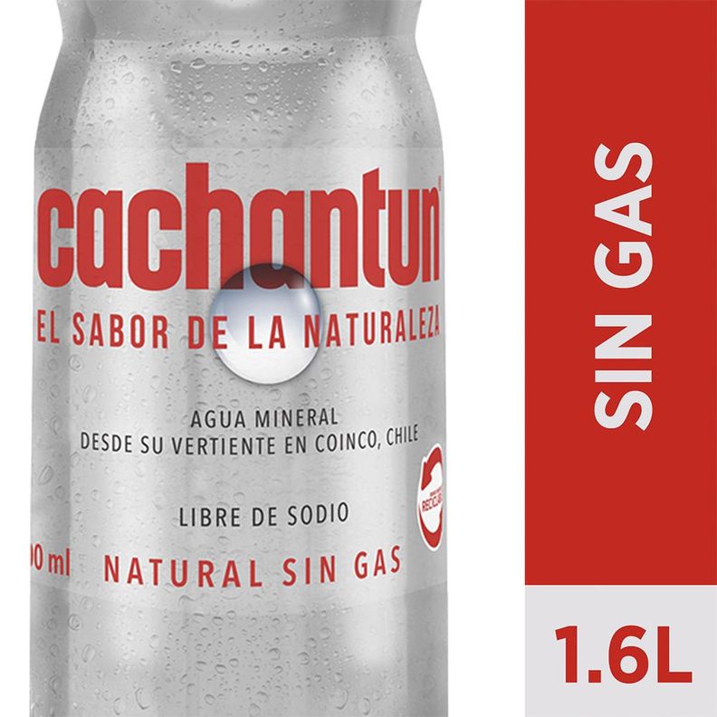 Agua Mineral Cachantún Sin Gas 1600cc-0