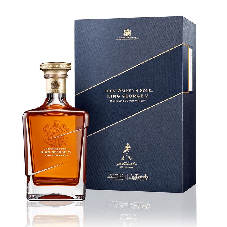 Whisky Johnnie Walker & Sons King George V 750cc-0