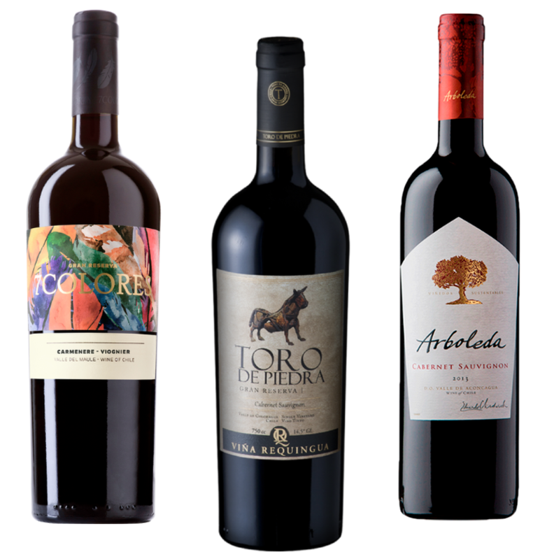 Pack Vinos Gran Reserva Cabernet Sauvignon 750cc-0