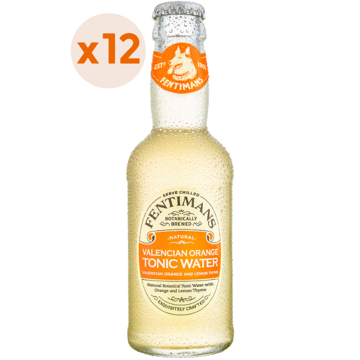 12x Valencian Orange Tonic Water Fentimans 200cc-0