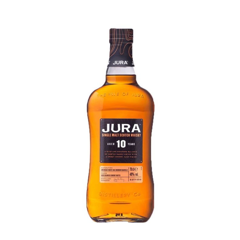 Whisky Jura 10 Años 40° 700Cc-0