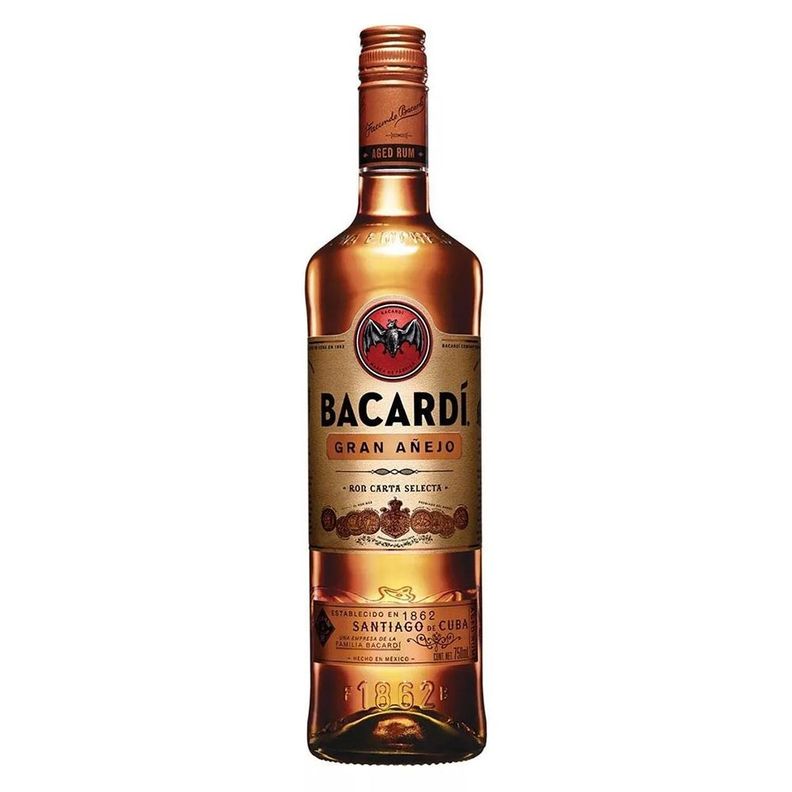 Ron Bacardí Gran Añejo 40° 750cc-0