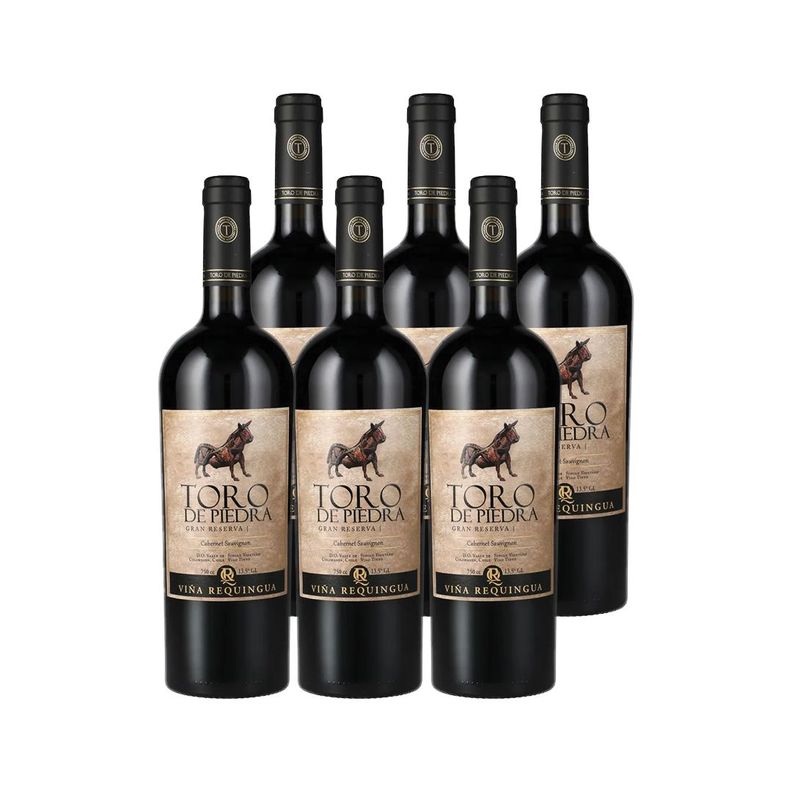 6x Vino Toro de Piedra GR Cabernet Sauvignon 14° 750cc-0