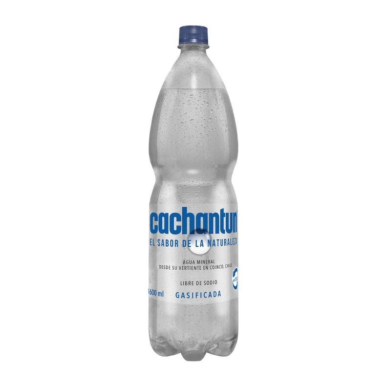 Agua Mineral Cachantun Con Gas 1600cc-1