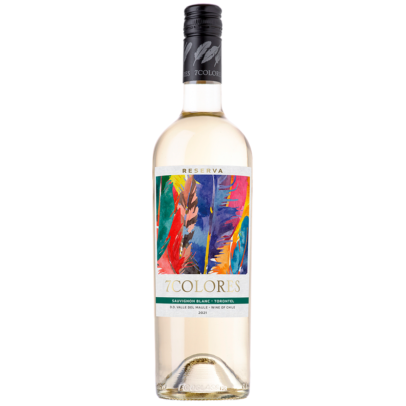 Vino 7 Colores Reserva Sauvignon Blanc / Torontel 750cc-0