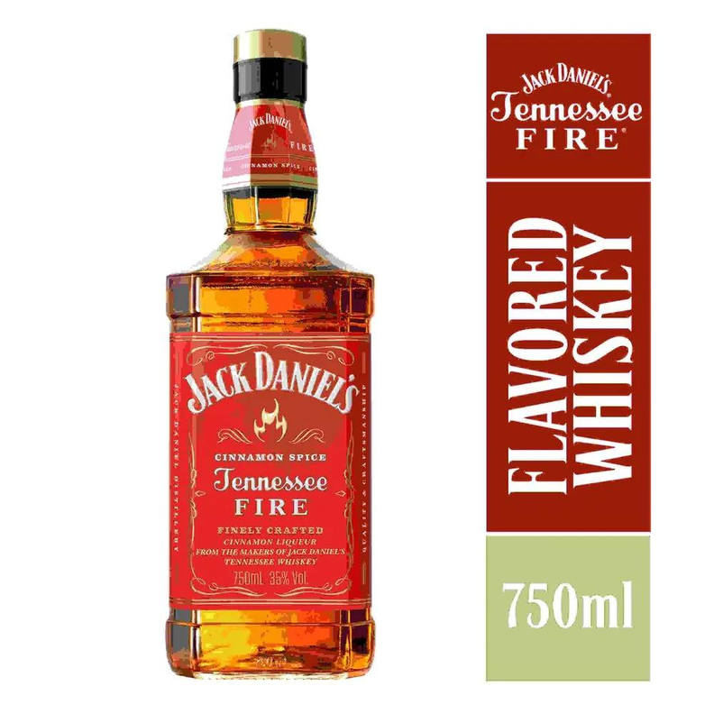 Whiskey Jack Daniels Fire 40° 750Cc-0