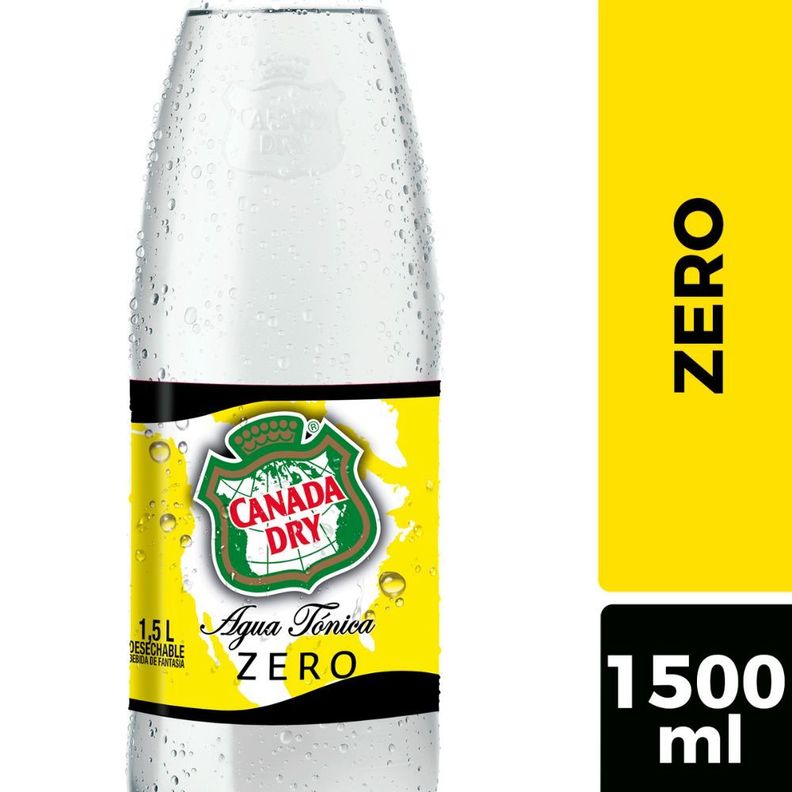 Bebida Canada Dry Tónica Zero  1500cc-0