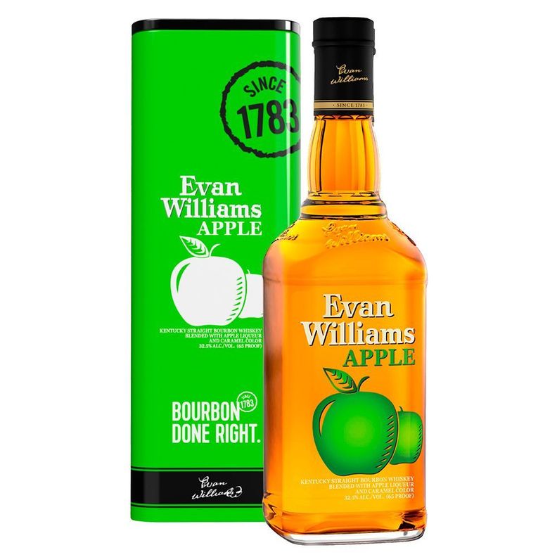Whisky Evan Williams Apple 35° 750Cc-0