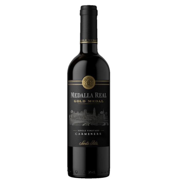 Vino Medalla Real Gold Medal Carmenere 14° 750cc-0