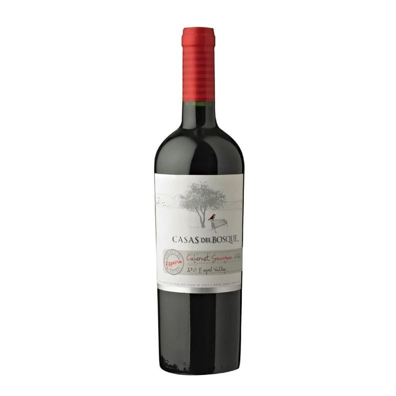 Vino Casas Del Bosque Reserva Cabernet Sauvignon 13,5° 750cc-0