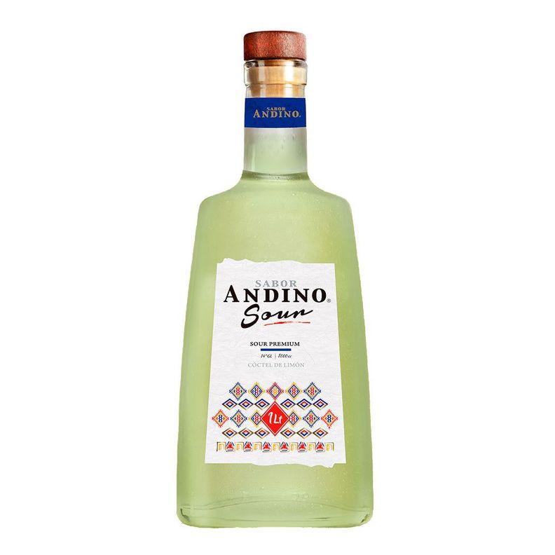 Pisco Sabor Andino Sour Limón 12° 1000Cc-0