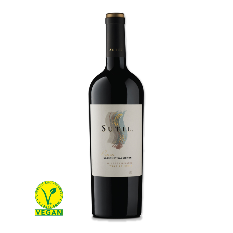 Vino Sutil Reserva Cabernet Sauvignon 14° 750cc-0