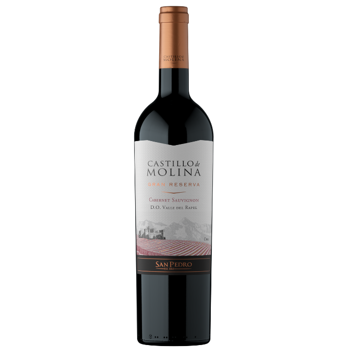 Vino Castillo de Molina Gran Reserva Cabernet 750cc-0